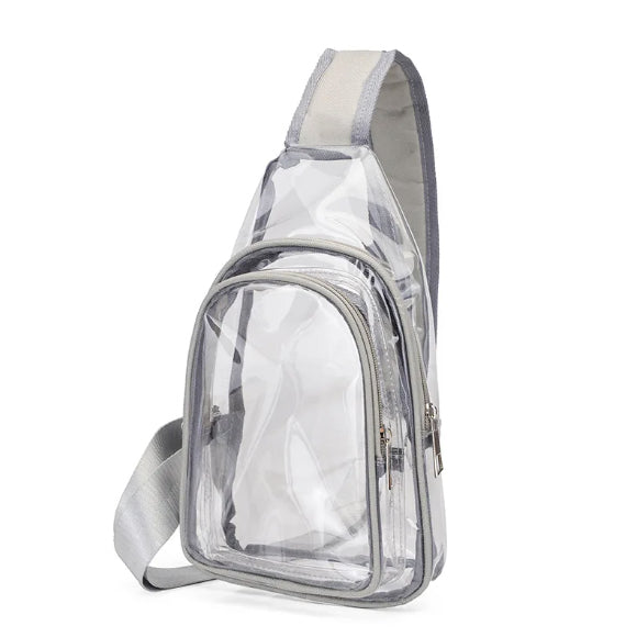 Clear Crossbody Backpack (Stadium-approved)