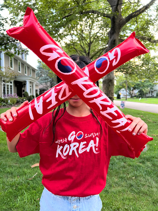 Inflatable Cheering Stick Clapper (red)